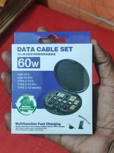 Multifunctional Data Cable Set - Black
