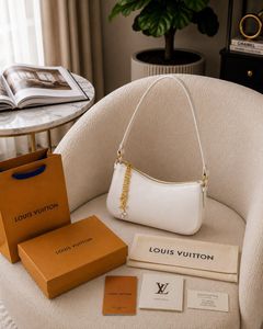 Louis Vuitton White Shoulder Bag