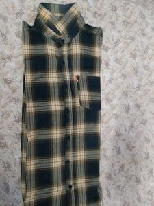 Boy checked shirt