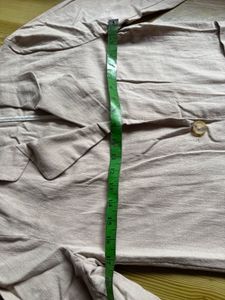 Elegant Beige Linen Blazer