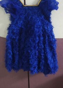Cute Blue Party Dress