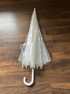 ☔️ Trendy Clear Dome Transparent umbrella ☔️