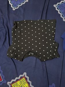 Black Polka Dot Dupatta