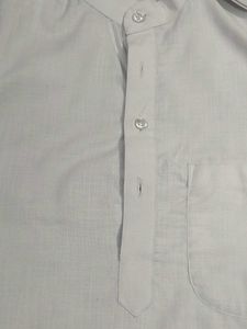 Men's White Kurta Set