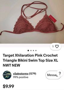 Crochet Bikini Top(XS)