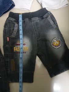 Kids Denim Shorts Set - 4 Pairs
