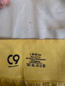 Comfortable Yellow Capris