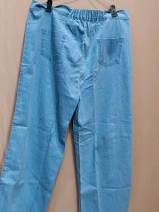 Light Wash Wide Leg Jeans