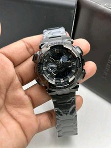 G-Shock Silver Metal Watch