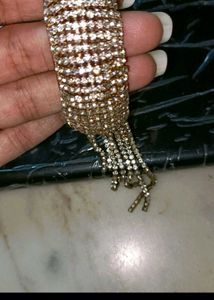 Sparkling Rhinestone Bangle