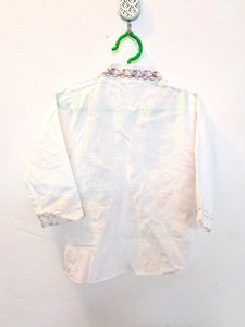 Kids Embroidered Kurta