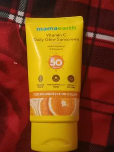 Mamaearth Vitamin C Daily Glow Sunscreen SPF 50