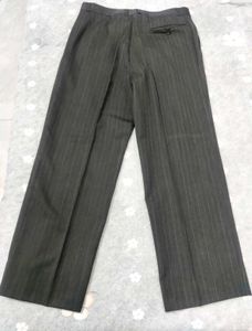 Striped Blazer &amp; Pant, Classic Style Branded Suit