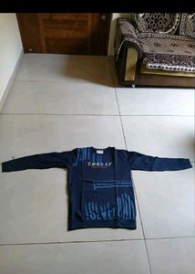 Men's Navy Blue Graphic T-Shirt