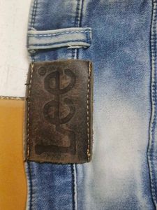 Blue Washed LEE Denim Jeans