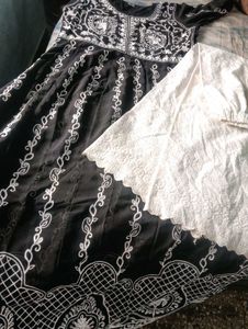Black &amp; White Kurta