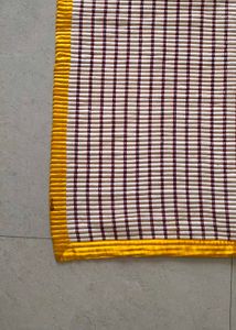Antique Reversible Mat with Yellow Border