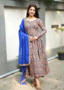 Beautiful Printed Kurta Set with Dupatta