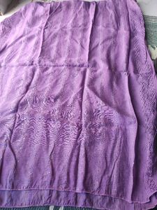 Beautiful combo ,Purple Dupatta with Sequins