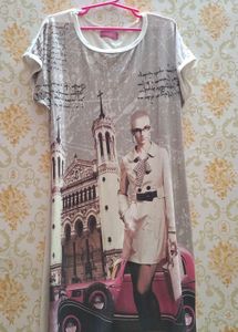 Unique Print Dress