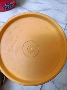 Vintage Tupperware Lid - Orange