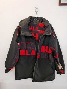 2 way Stylish Graphic Print Winter Jacket