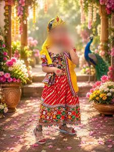 Traditional Indian Girl's Outfit