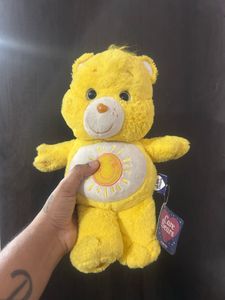 Care Bears Funshine Bear Yellow Sun Sunshine Plush