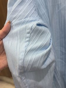 Light Blue Striped Men's Shirt