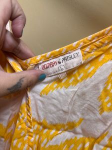 Westside Yellow Floral Mini Dress