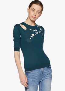 Benetton top with cutout