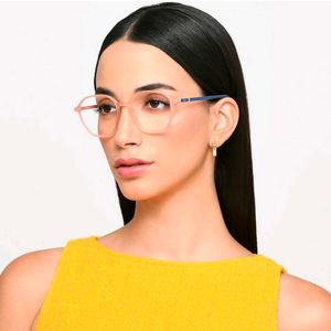 Lenskart Air Online Transparent Full RIM Geometric