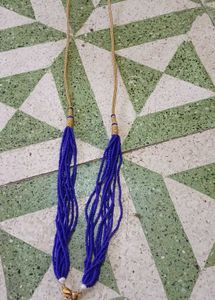Blue Beaded Necklace