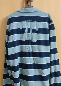 Men's Striped Polo Shirt