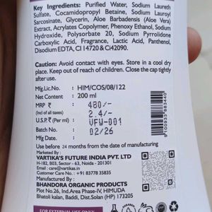 Vartika's Rejuvenating Daily Body Wash