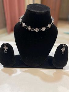 Black Stone AD Necklace