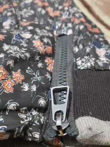 Floral Print Padded Jacket