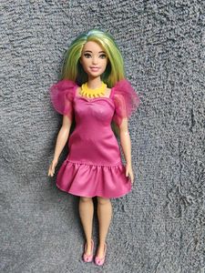 Barbie Doll in Pink Dress