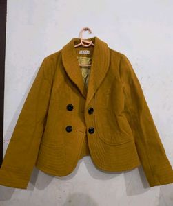 Mustard Yellow Coat