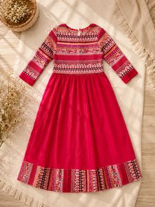 Boho Print Maxi Dress