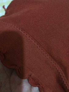 Chic Trim Bra Top - Burnt Orange
