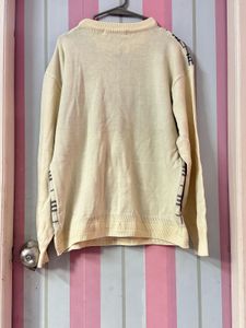 Vintage Burberry Plaid Sweater