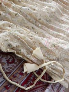 Elegant Cream Sharara Suit Set