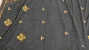 Black Saree New One