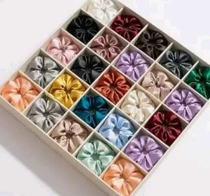 Satin Scrunchie Set 10