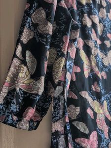 Butterfly Print Top