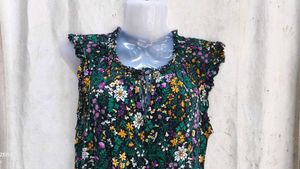 Floral Print Mini Dress