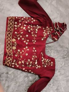 Elegant Maroon Ethnic Lehenga Choli
