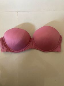 Strapless Mauve Bra