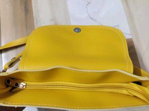 Stylish Yellow Crossbody Bag